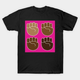 Fight the good fight-pink T-Shirt